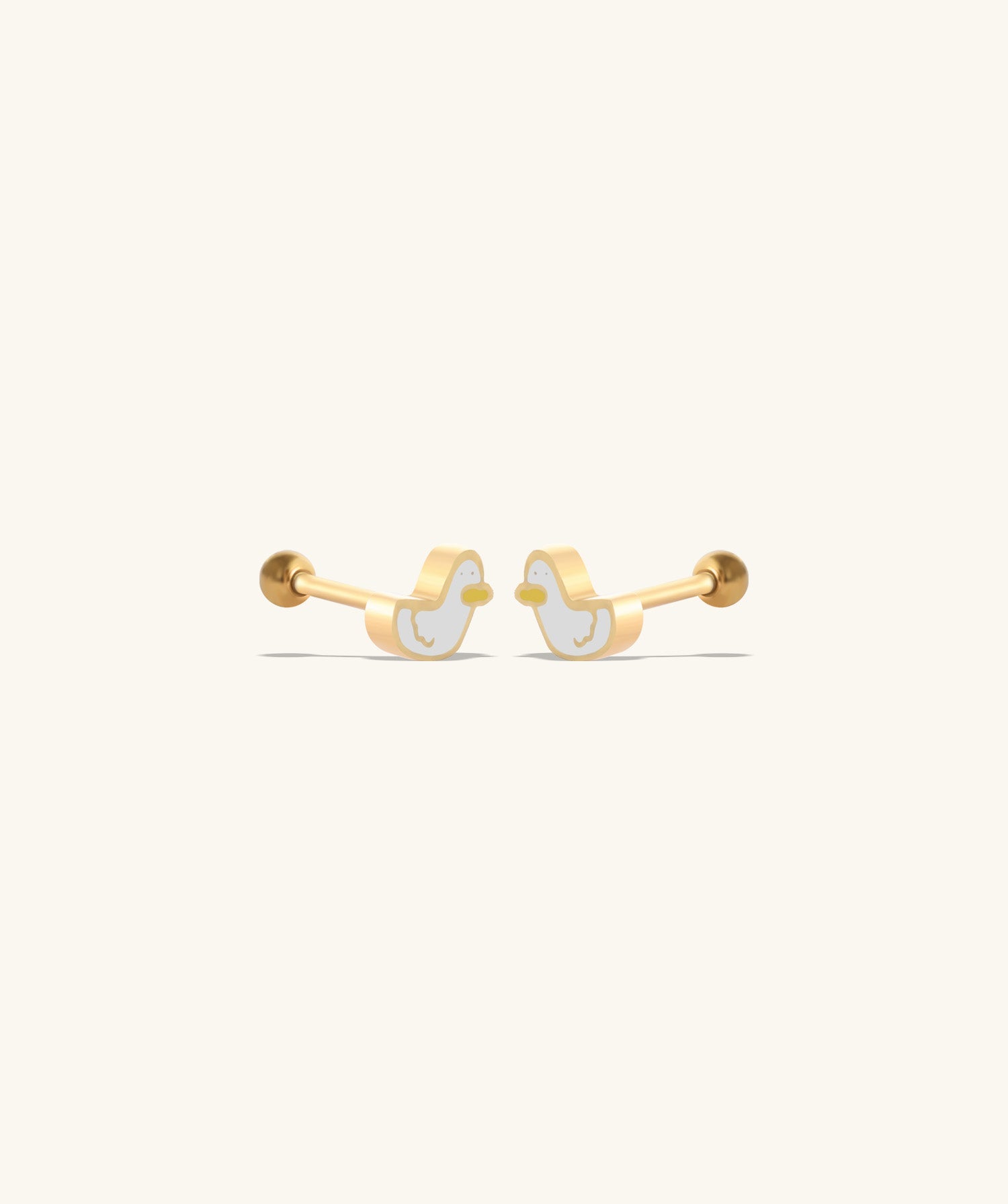 Cute Duck Studs - OumoJewelry
