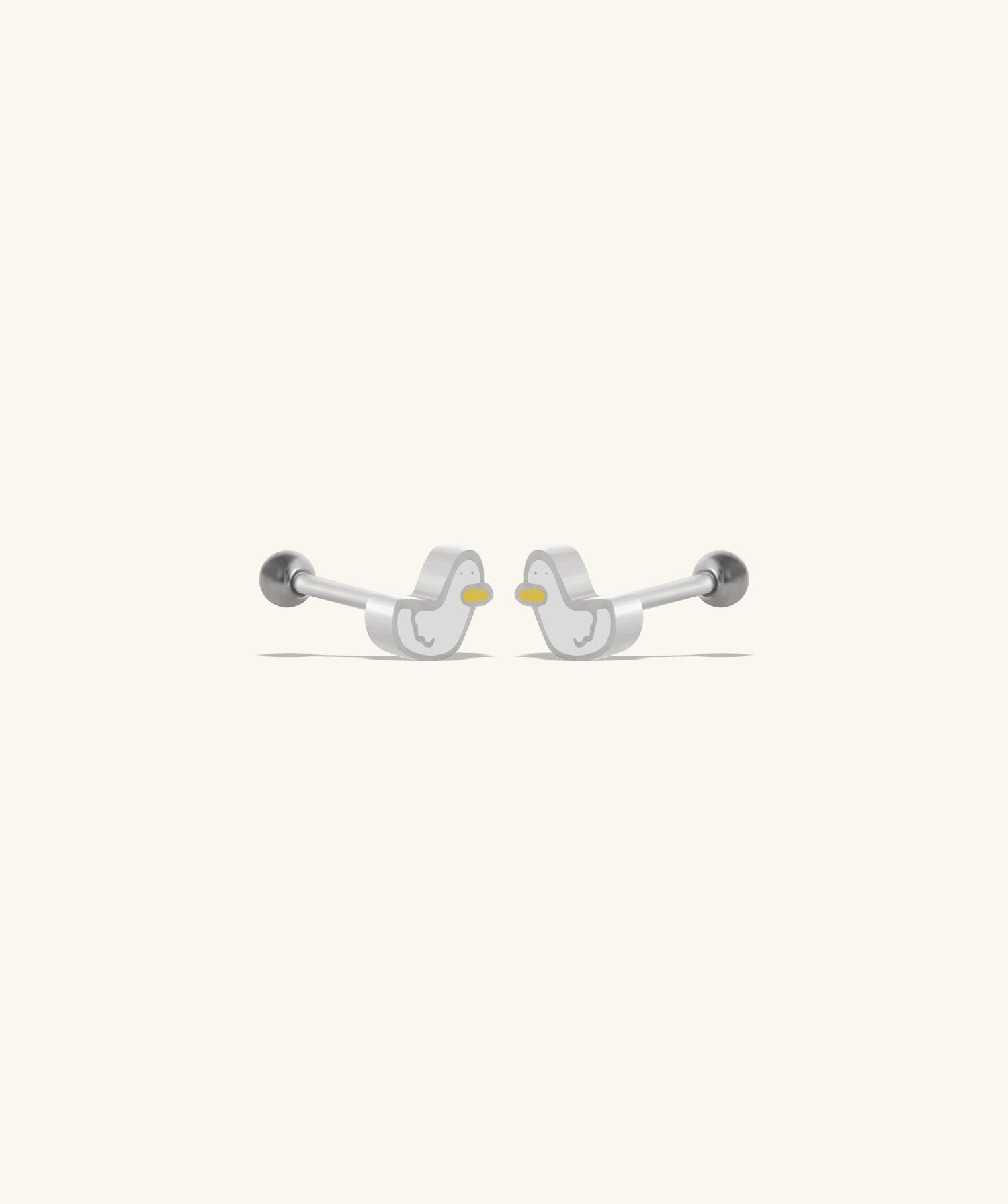 Cute Duck Studs - OumoJewelry