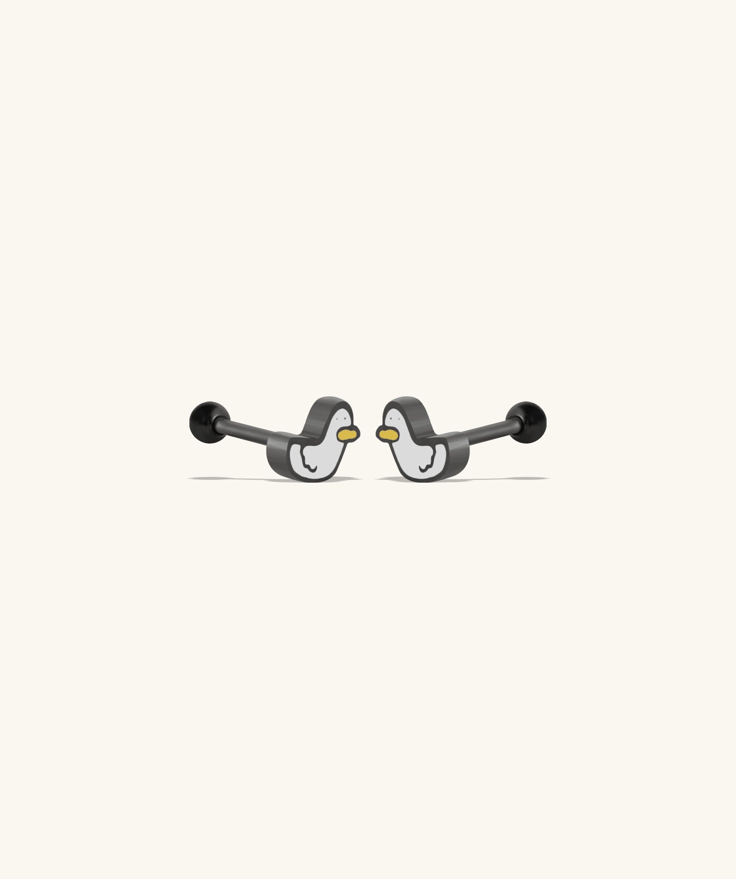 Cute Duck Studs - OumoJewelry