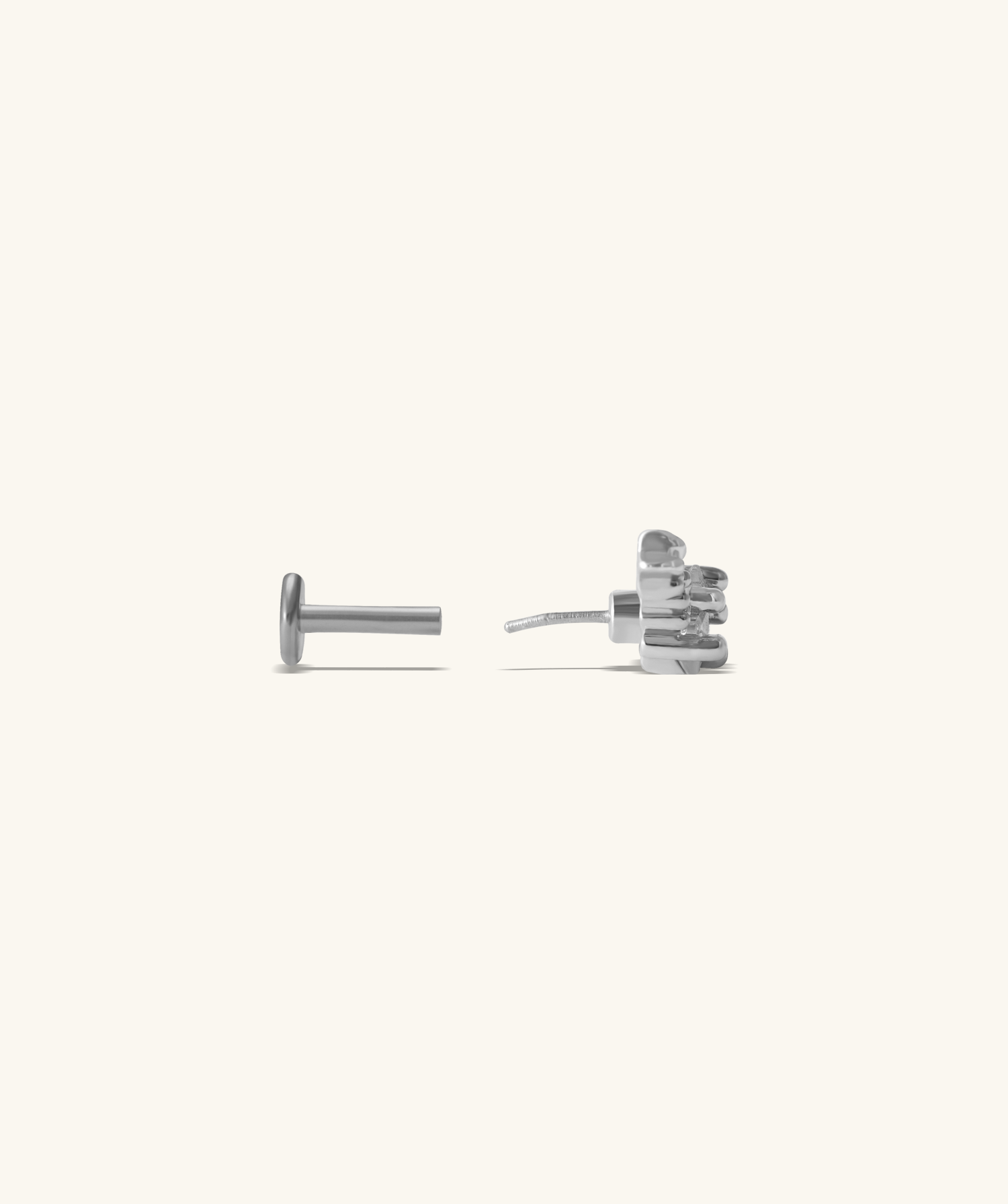 Dazzling Star Flatback Stud - OumoJewelry