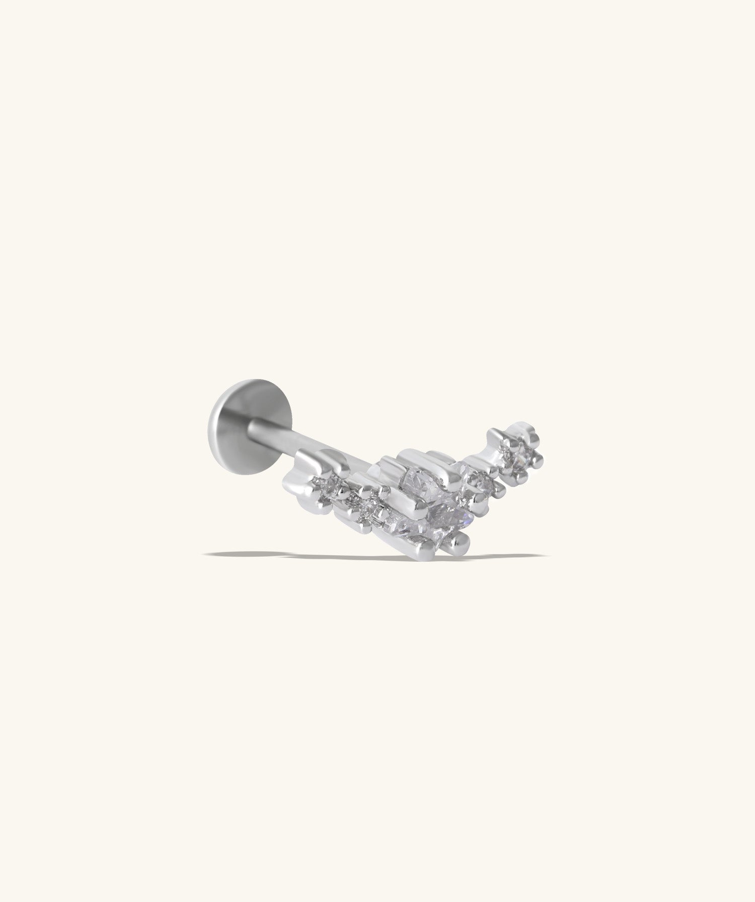 Dazzling Star Flatback Stud - OumoJewelry