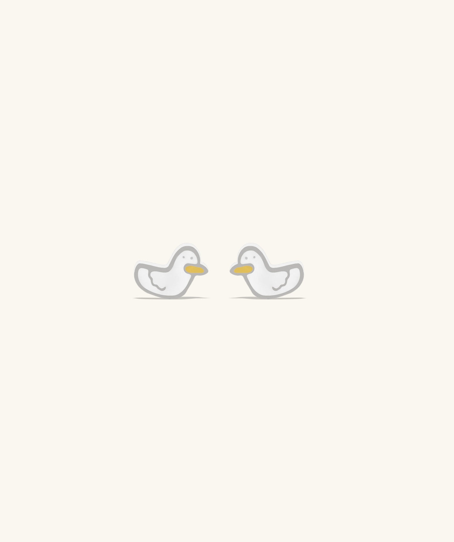 Cute Duck Studs - OumoJewelry