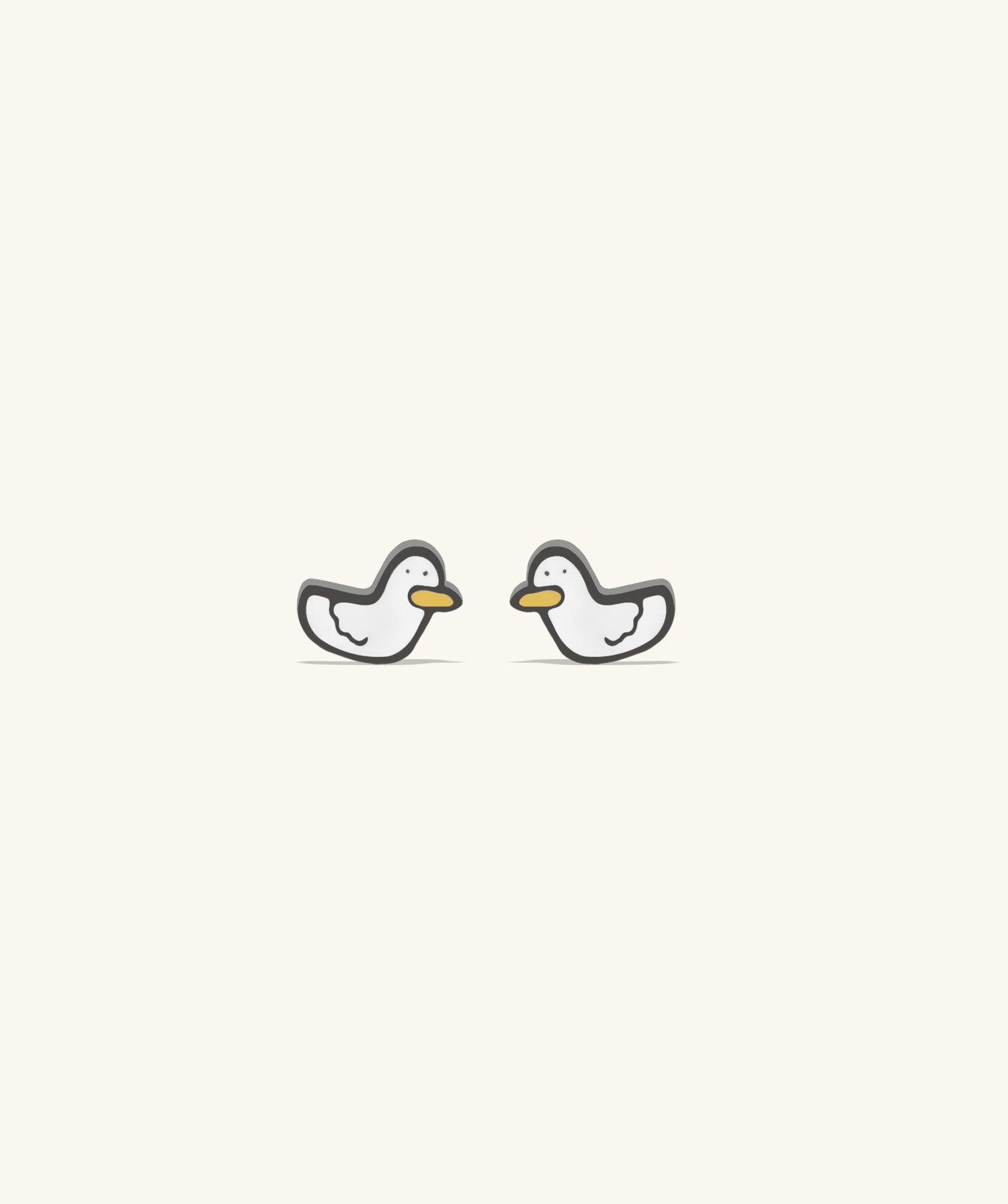 Cute Duck Studs - OumoJewelry