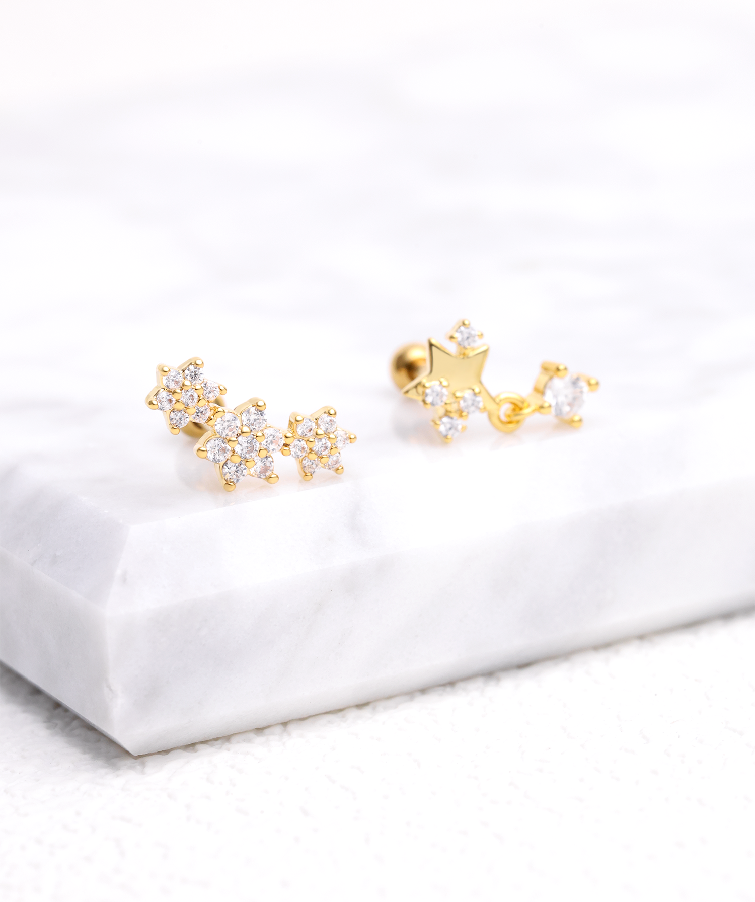 Twinkling Star Drop - OumoJewelry