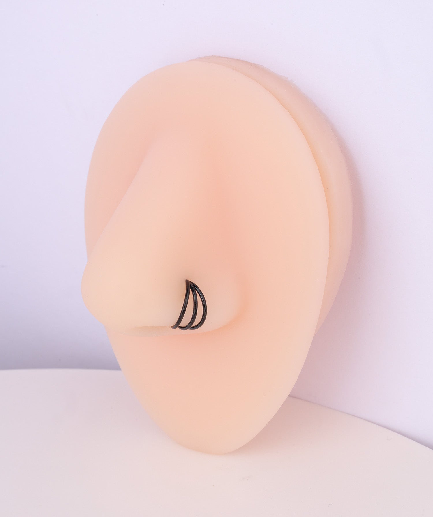 Three Layer Clicker Hoop - OumoJewelry
