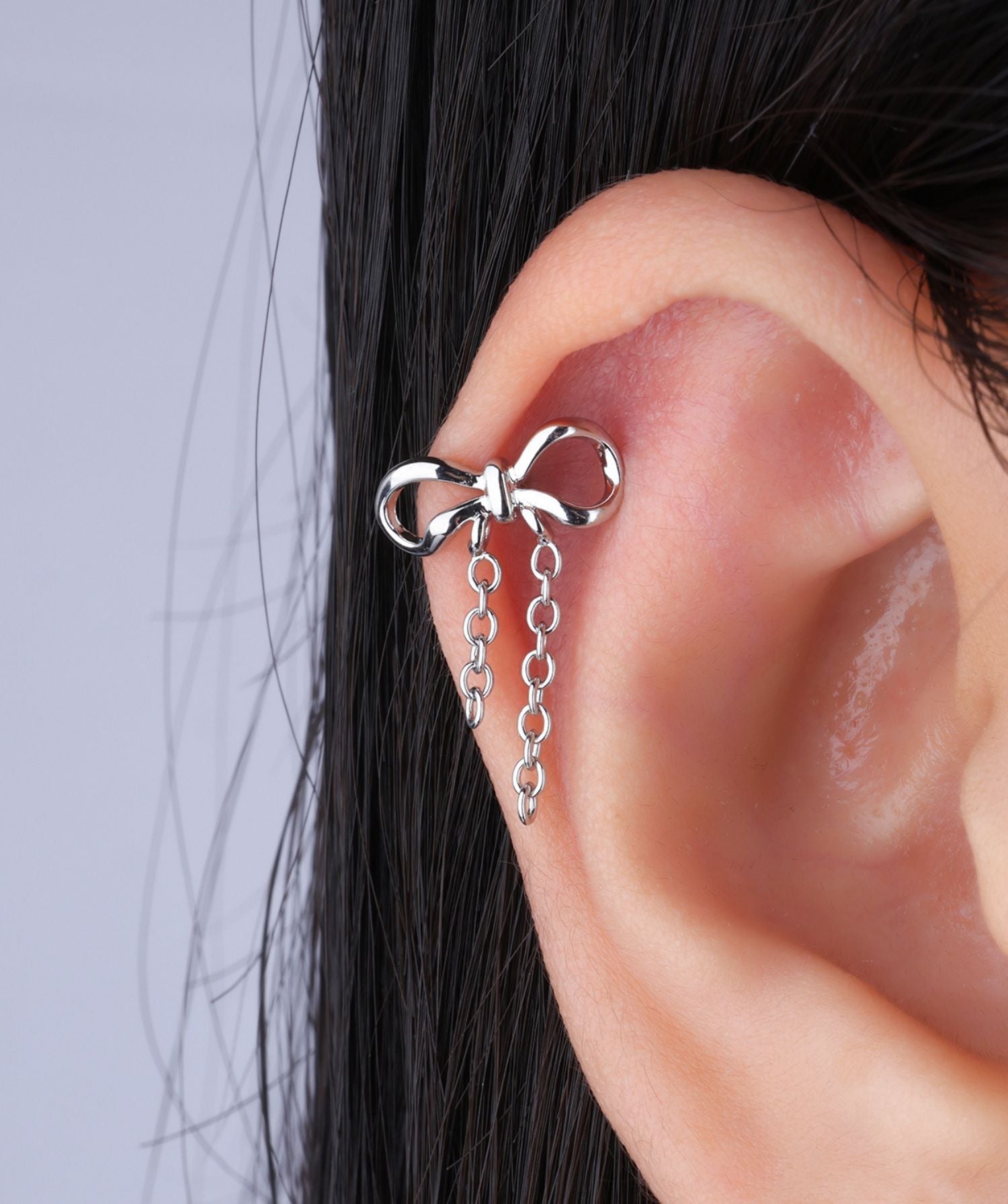 Sweet Bow Chain Drop - OumoJewelry