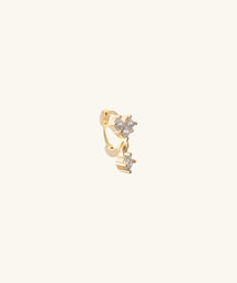 Heart Helix Hoop - OumoJewelry