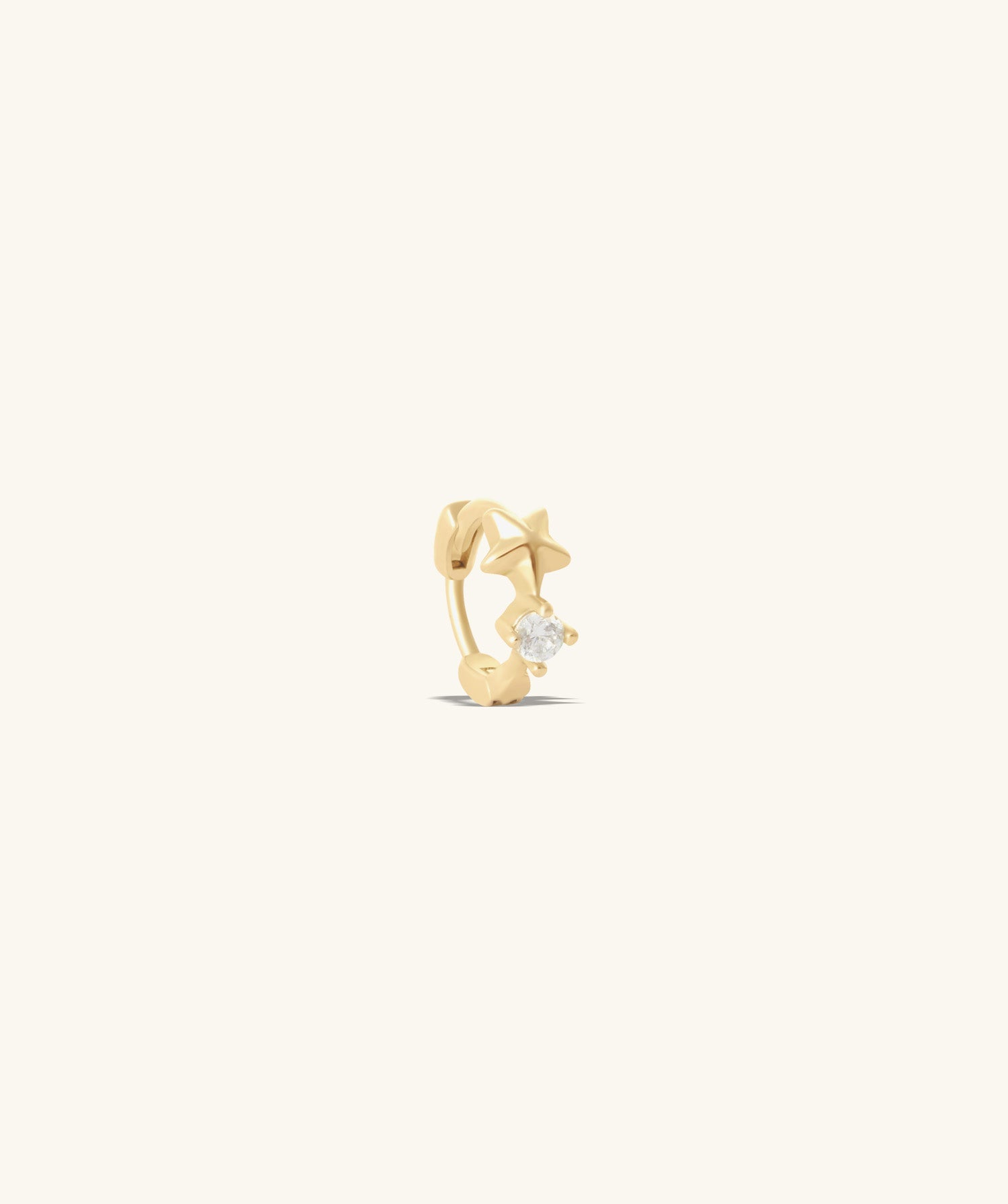 Petite Star Helix Hoop - OumoJewelry