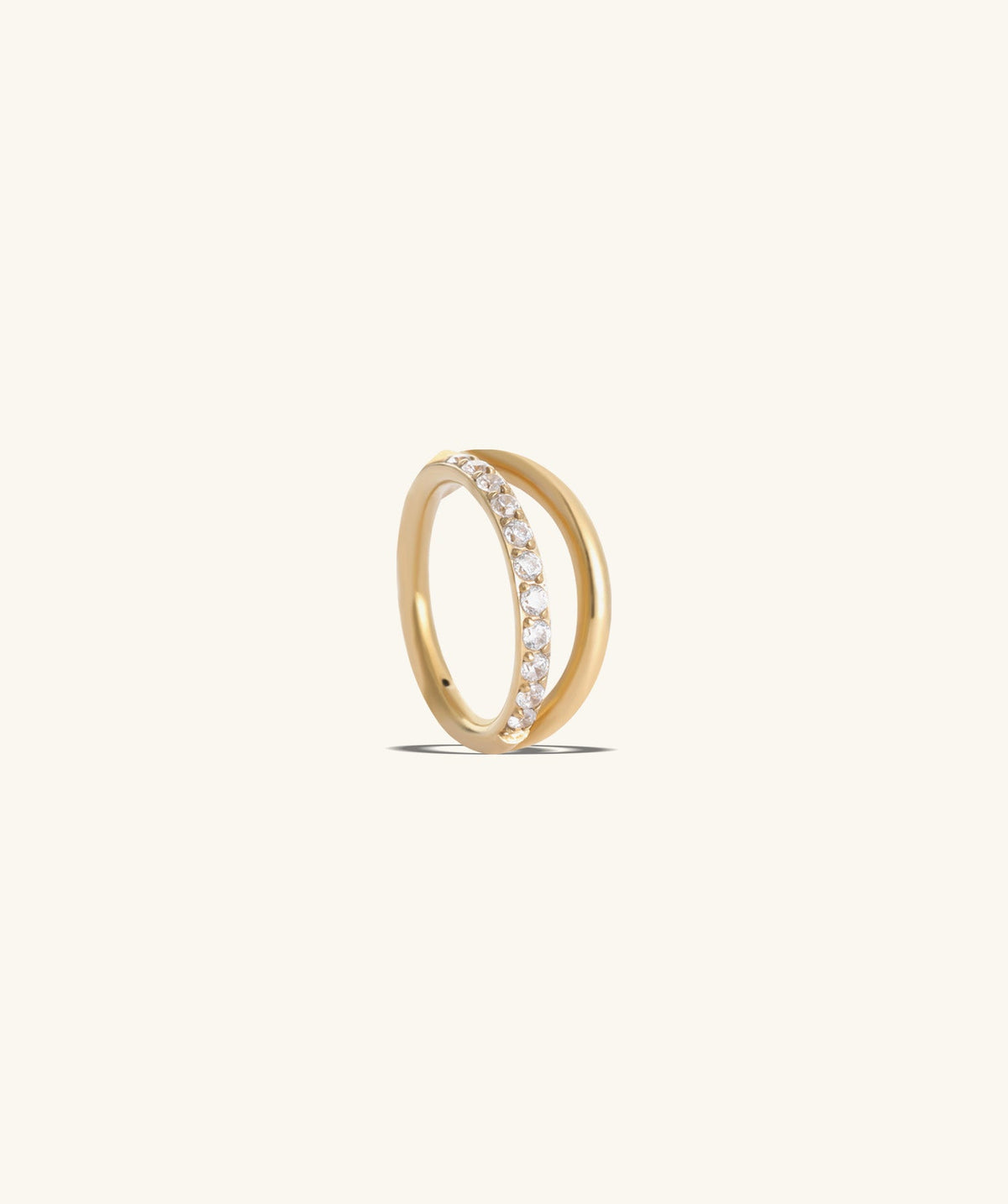 Twilight Curve Clicker Hoop - OumoJewelry