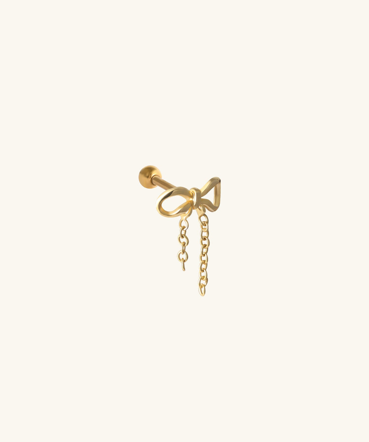 Sweet Bow Chain Drop - OumoJewelry