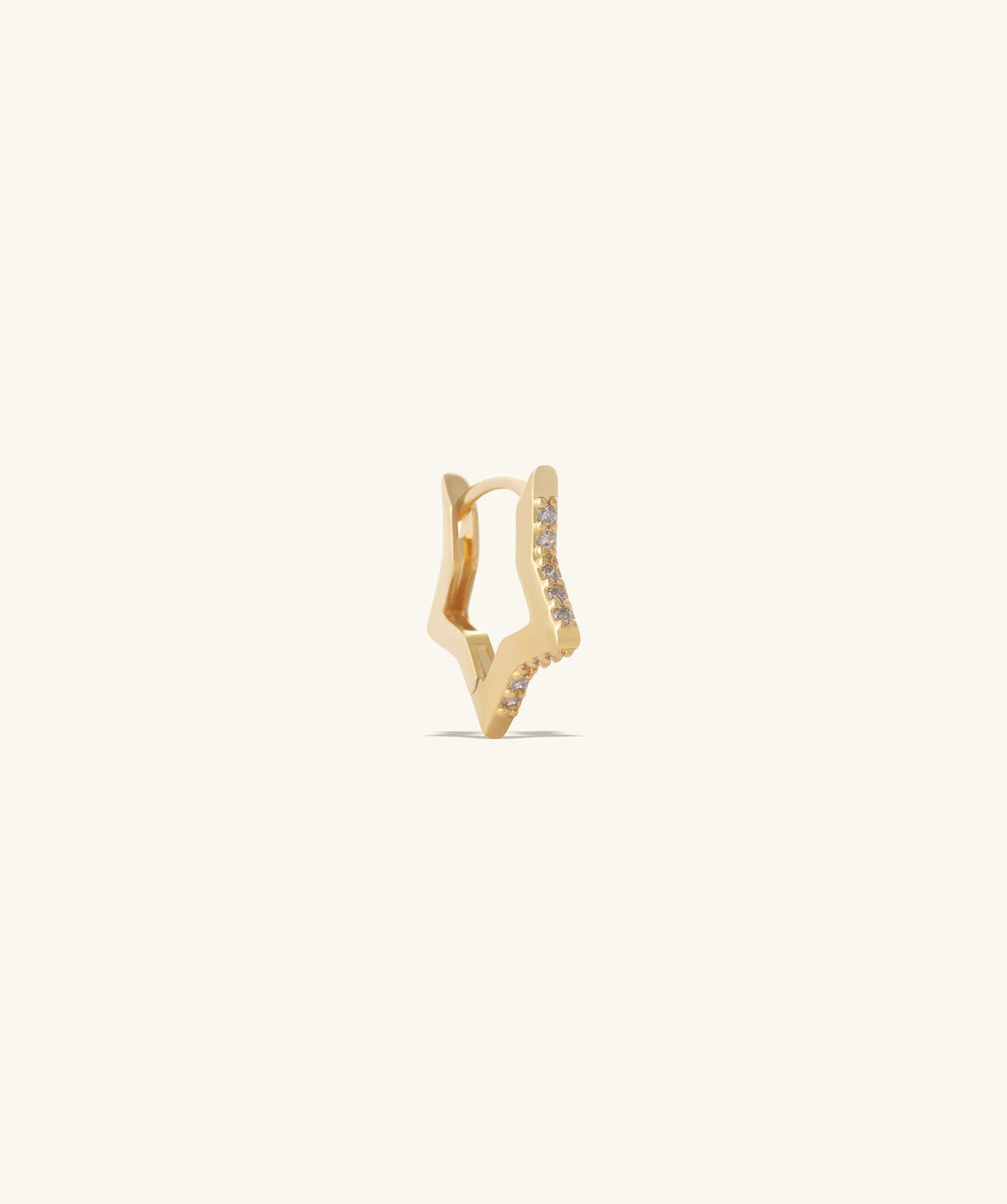Star Helix Hoop - OumoJewelry