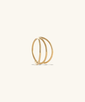 Three Layer Clicker Hoop - OumoJewelry