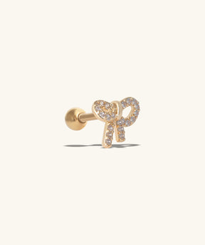 Playful Bow Stud - OumoJewelry