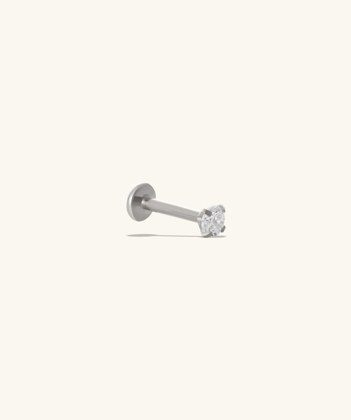 Internal Labret Flatback Stud - OumoJewelry