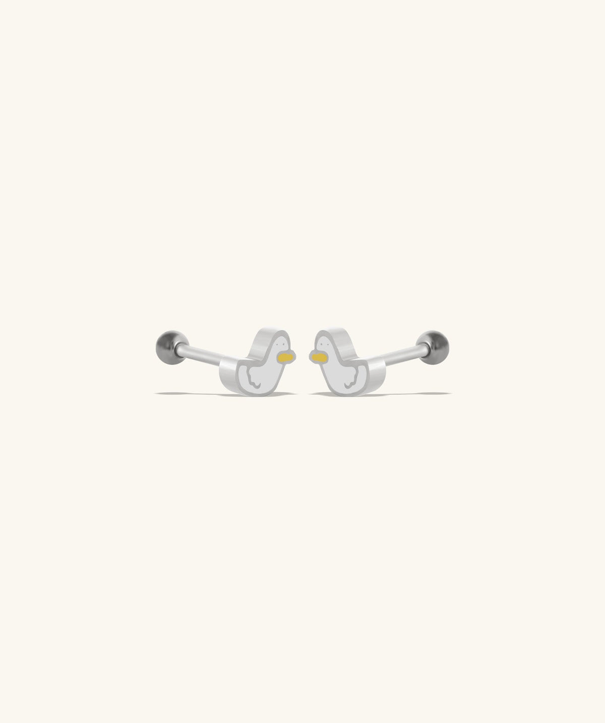 Cute Duck Studs - OumoJewelry