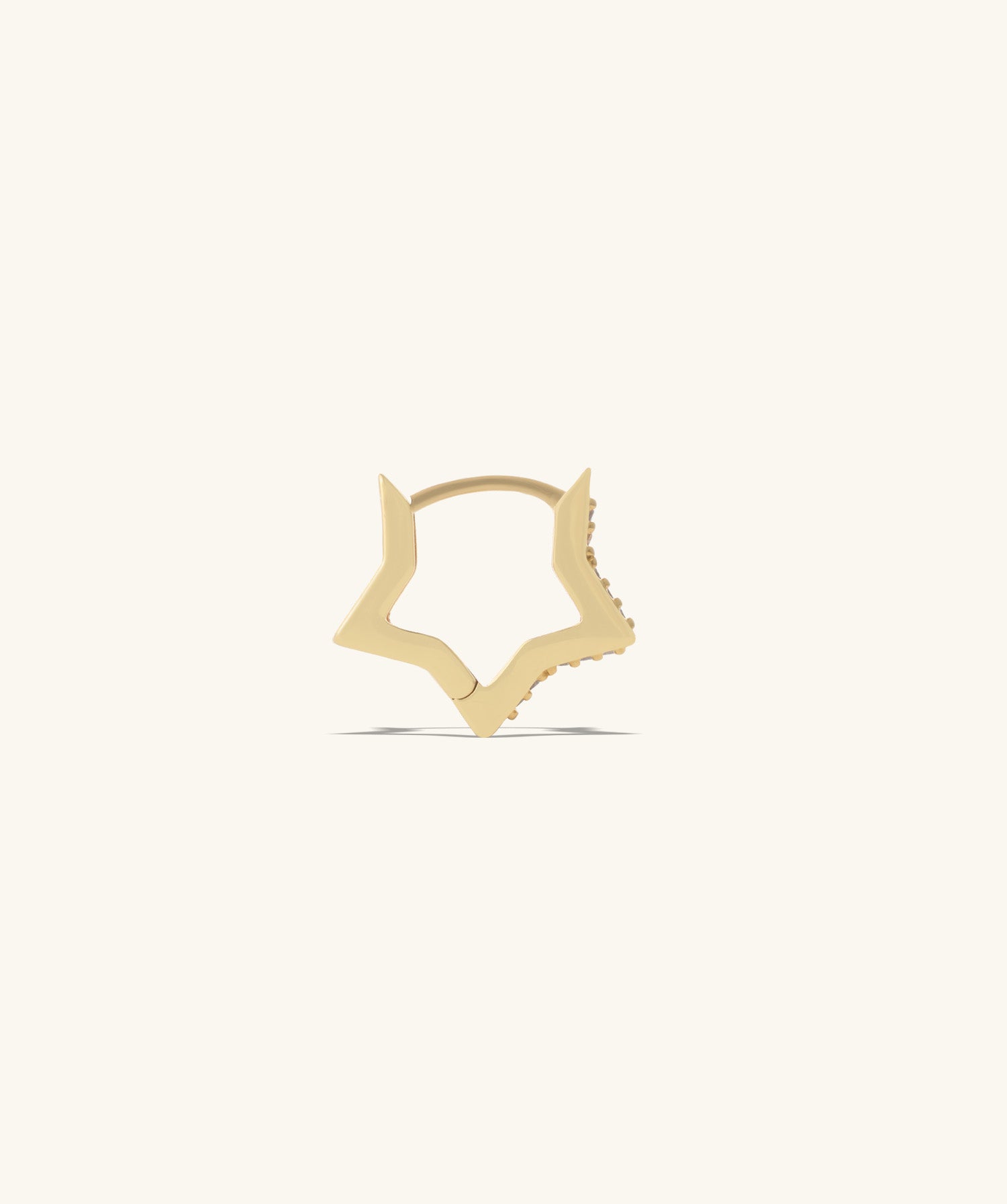 Star Helix Hoop - OumoJewelry