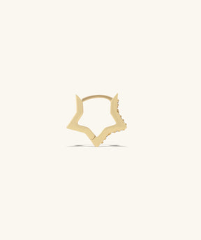 Star Helix Hoop - OumoJewelry
