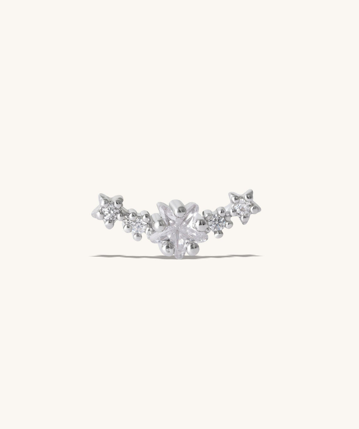 Dazzling Star Flatback Stud - OumoJewelry