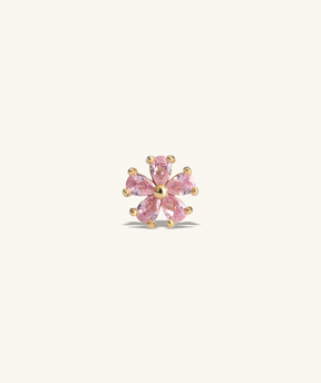 🌸Pink Flower Stud - OumoJewelry