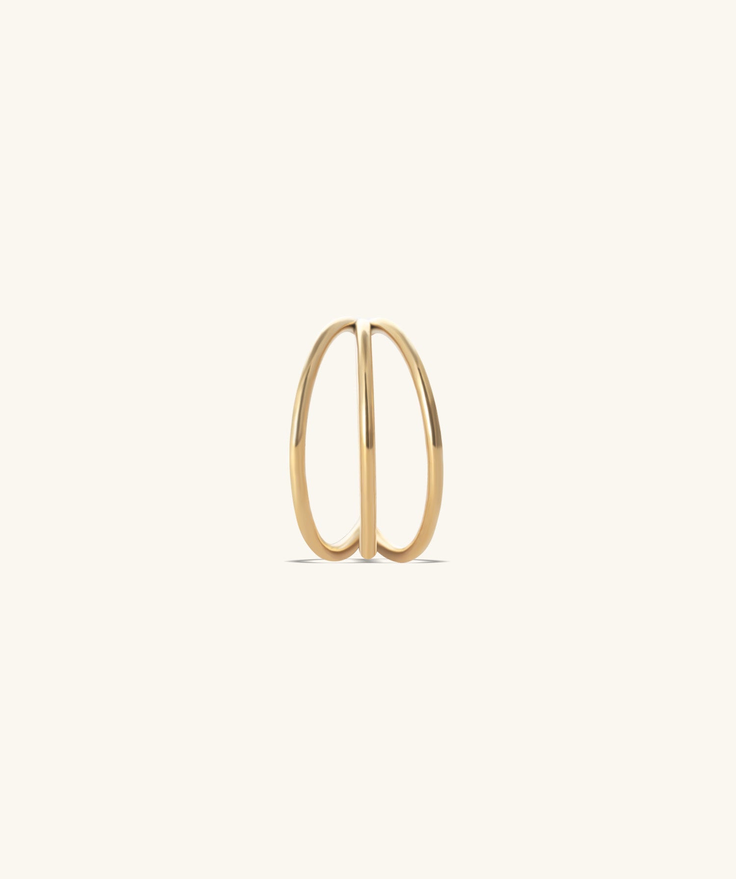 Three Layer Clicker Hoop - OumoJewelry