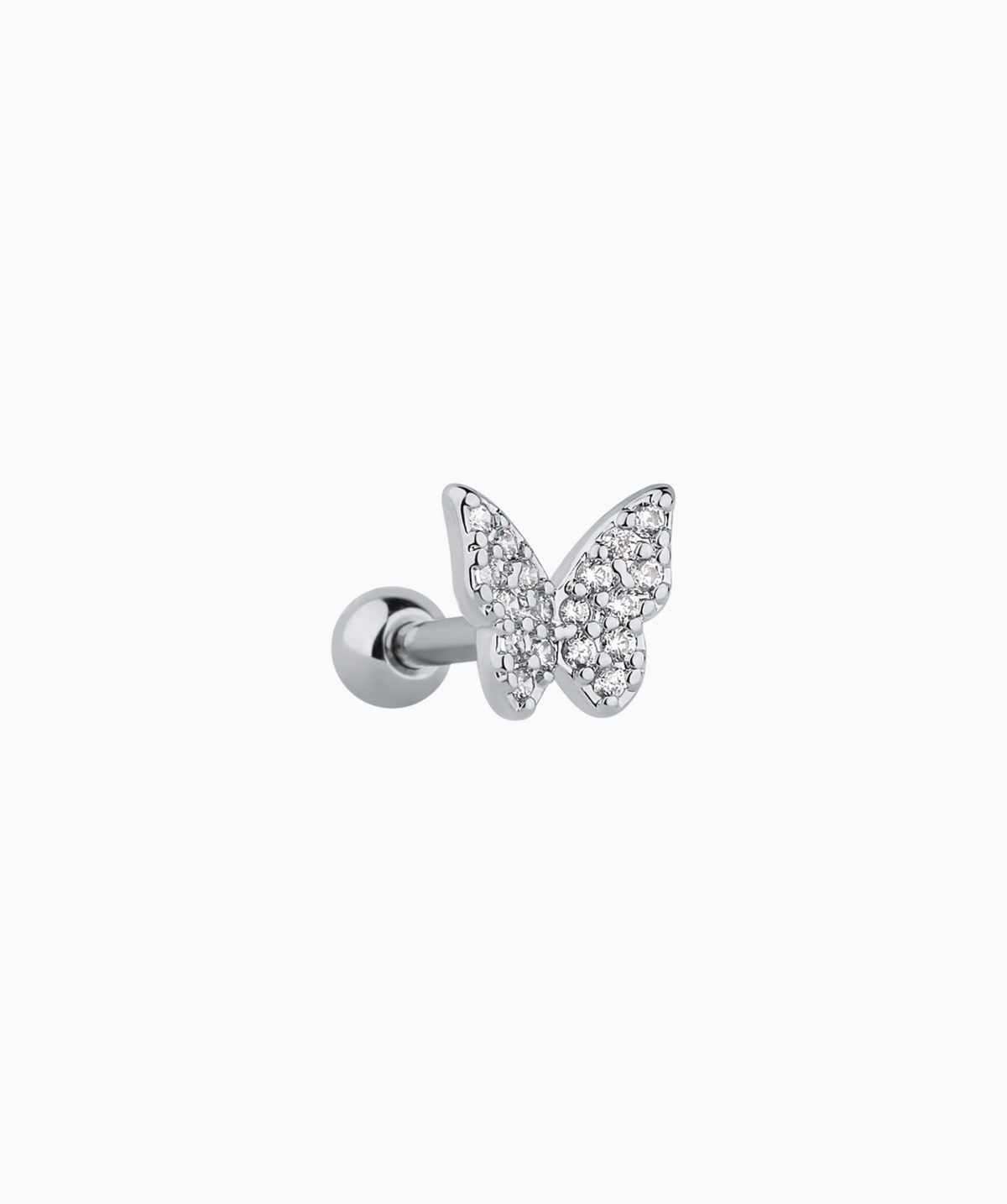 Shiny Butterfly Stud - OumoJewelry