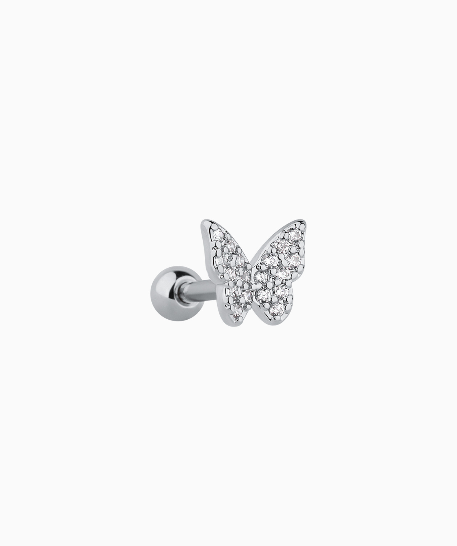 Shiny Butterfly Stud - OumoJewelry