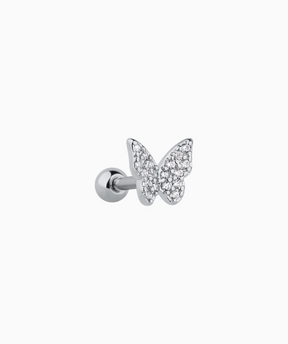 Shiny Butterfly Stud - OumoJewelry