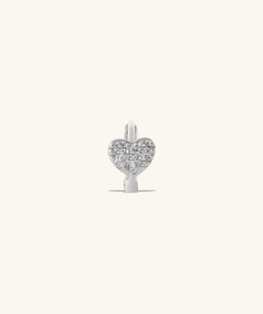 Heart Helix Hoop - OumoJewelry