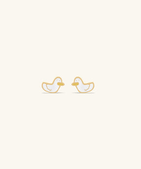 Cute Duck Studs - OumoJewelry