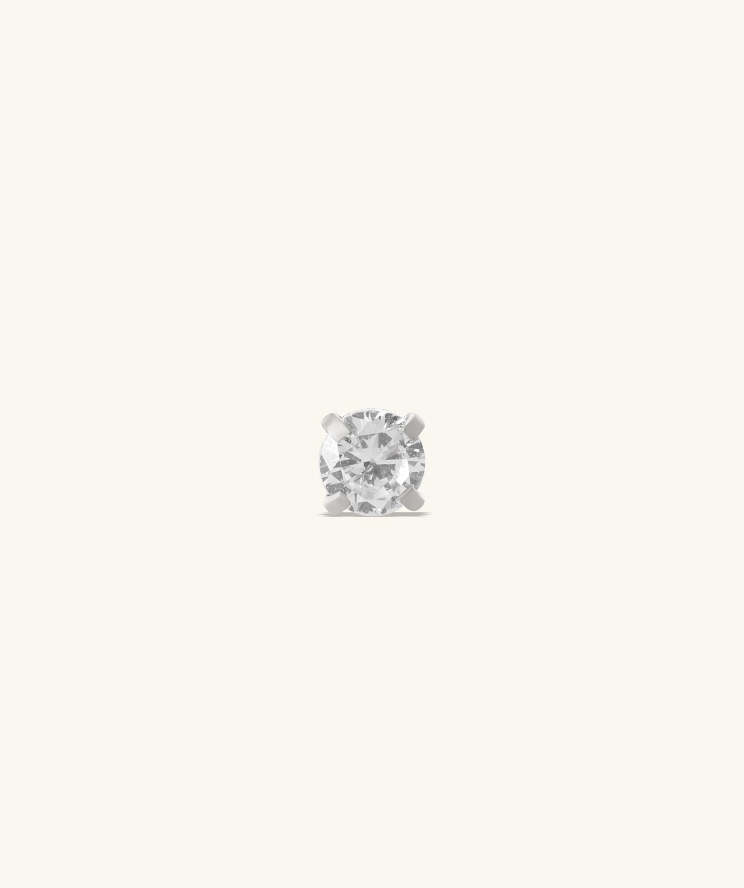 Internal Labret Flatback Stud - OumoJewelry