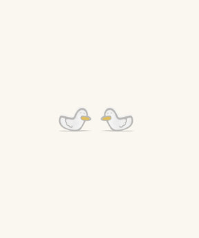 Cute Duck Studs - OumoJewelry