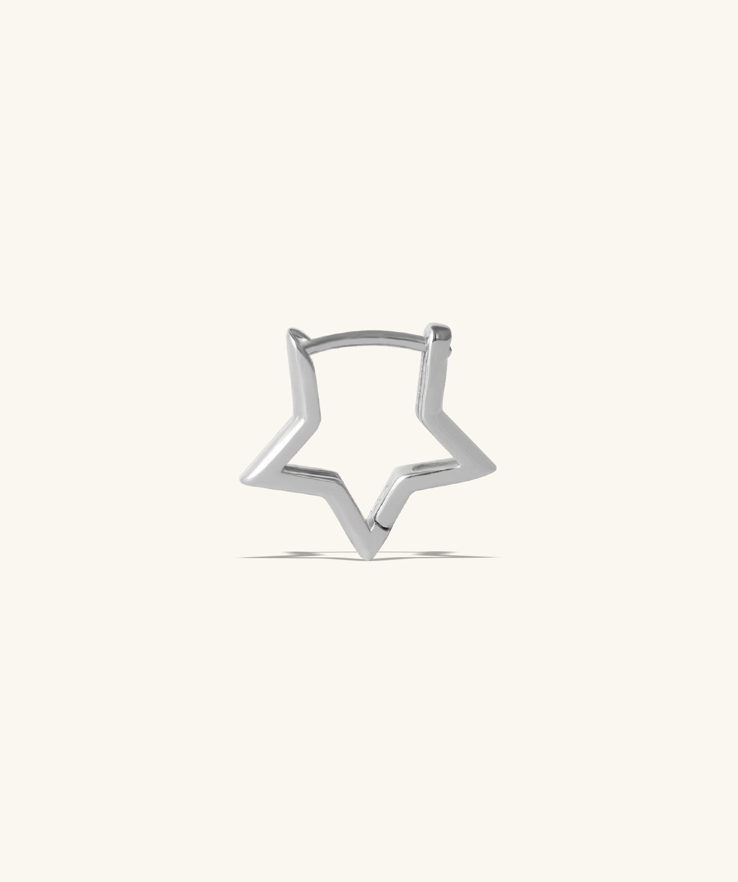Star Helix Hoop - OumoJewelry