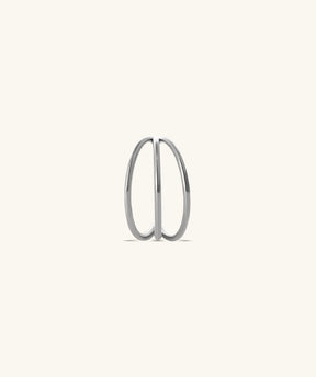 Three Layer Clicker Hoop - OumoJewelry