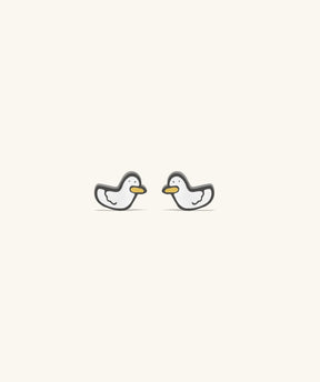 Cute Duck Studs - OumoJewelry