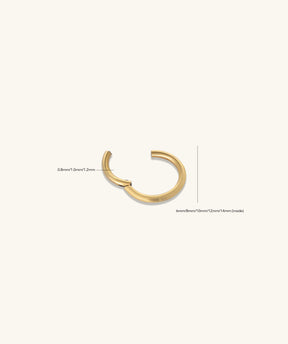 Basic Hoop Clicker - OumoJewelry
