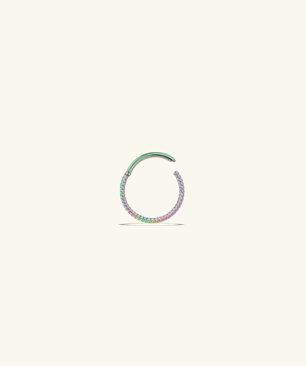 Twist Clicker Hoop - OumoJewelry