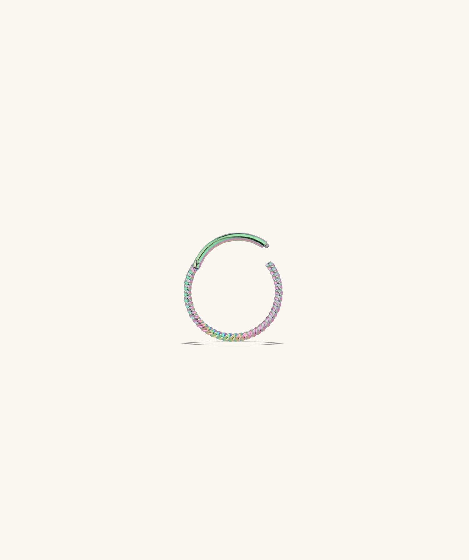 Twist Clicker Hoop - OumoJewelry