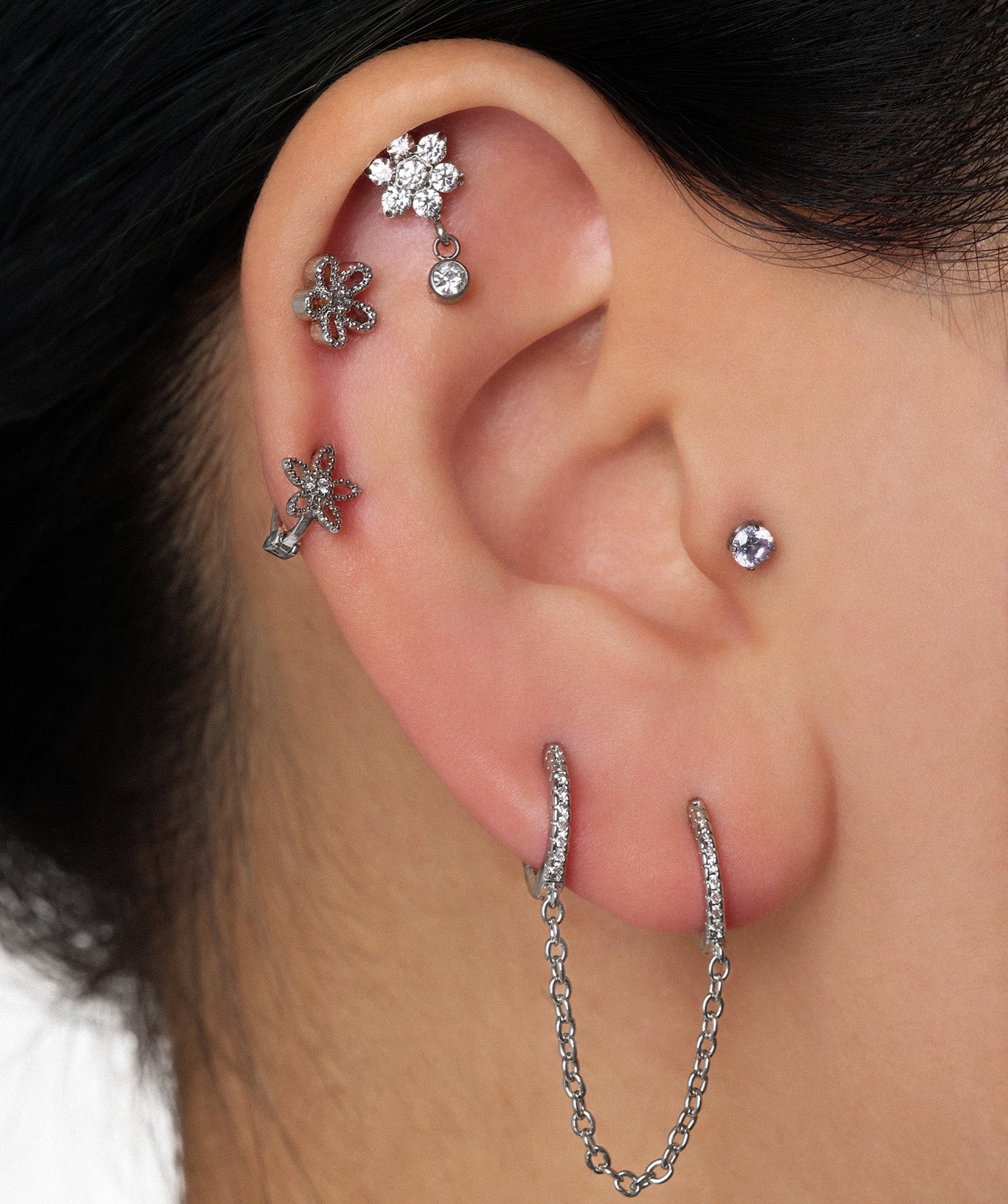 Flower Helix - OumoJewelry