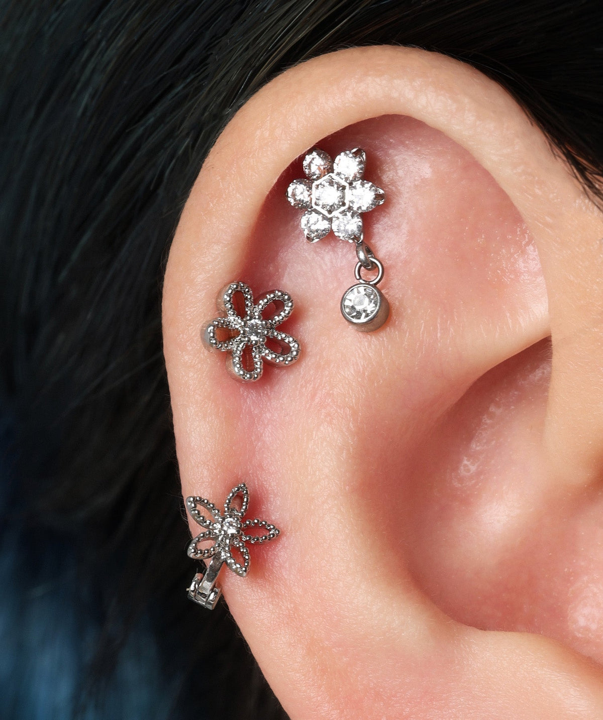 Flower Helix - OumoJewelry