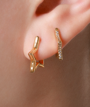 Star Helix Hoop - OumoJewelry