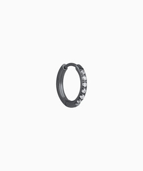Basic Sparkling Hoop - OumoJewelry