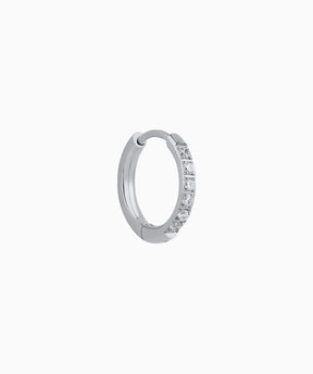 Basic Sparkling Hoop - OumoJewelry