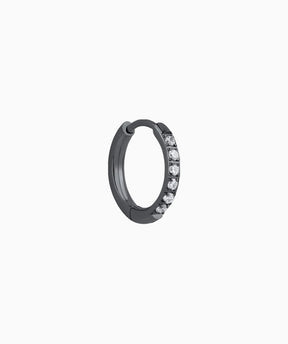 Basic Sparkling Hoop - OumoJewelry