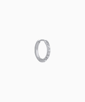 Basic Sparkling Hoop - OumoJewelry