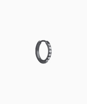 Basic Sparkling Hoop - OumoJewelry