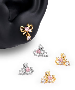 Sweet Love Bow Drop - OumoJewelry