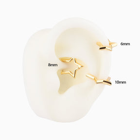 Star Helix Hoop - OhmoJewelry